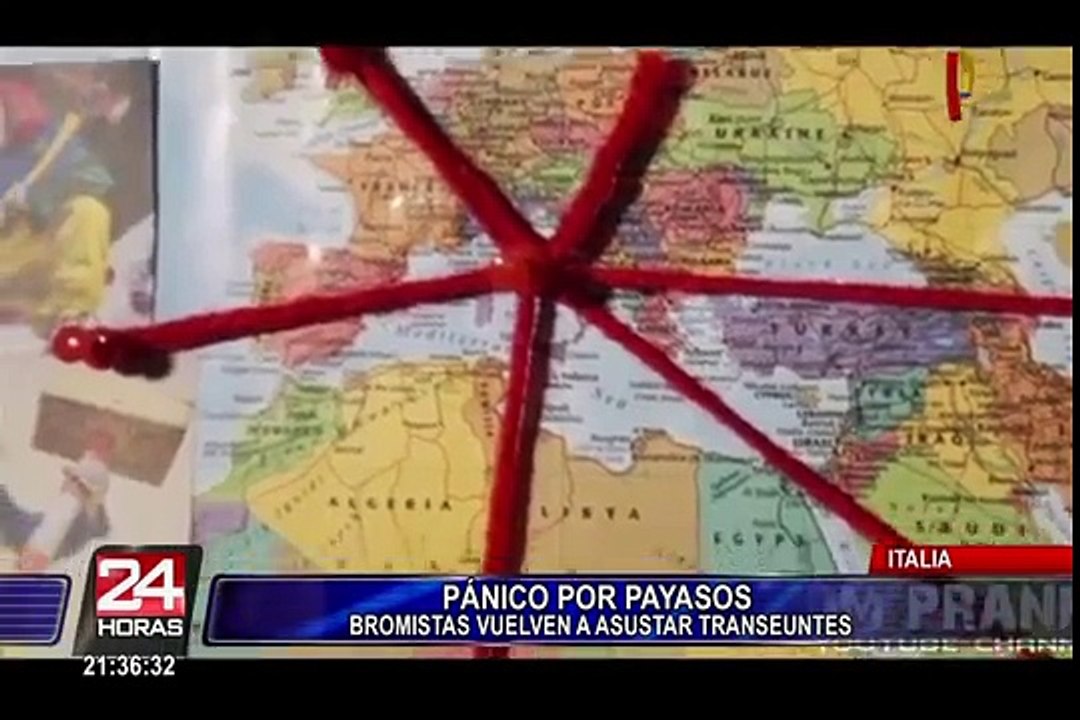 "Payasos asesinos" aterran a italianos con crueles bromas
