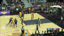 JaVale McGee Posterizes Thomas Robinson  Warriors vs Lakers  Oct 15, 2016  2016 NBA Preseason