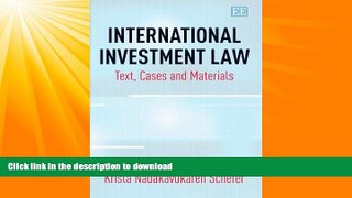 READ  International Investment Law: Text, Cases and Materials FULL ONLINE