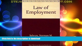 READ  Law of Employment FULL ONLINE
