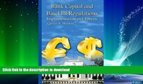 READ  Bank Capital and Basel III Regulations: Implementation and Effects (Banks and Banking