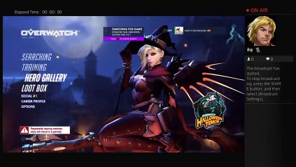 Overwatch earning halloween lootboxes (144)