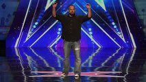 Pro Football Player Wows the Judges With His Card Tricks On America's Got Talent 2016