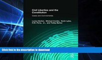 FAVORITE BOOK  Civil Liberties and the Constitution: Cases and Commentaries  BOOK ONLINE