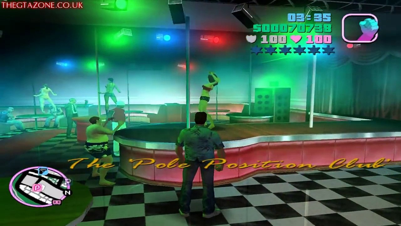 GTA Vice City - Mission #45 - The Pole Position Club (HD)