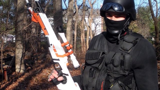 Counter-Strike Global Offensive LEGO AWP Asiimov