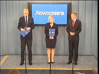 Poseł Marta Golbik - konferencja z 5 listopada 2016 r.