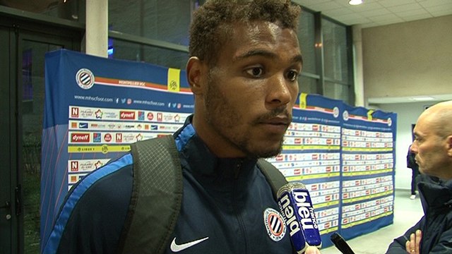 Steve Mounié après MHSC 3-2 SM Caen