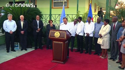 Haiti, Ban Ki Moon in visita: "Servono più fondi per fermare il colera"