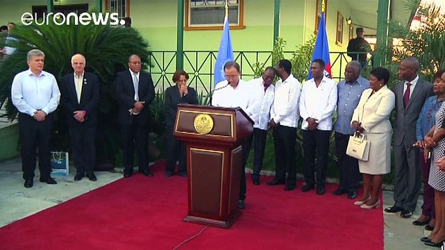Haiti, Ban Ki Moon in visita: Servono più fondi per fermare il colera