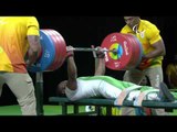 Powerlifting | World record lift from Nigeria's Paul Kehinde | Rio Paralympic Games 2016