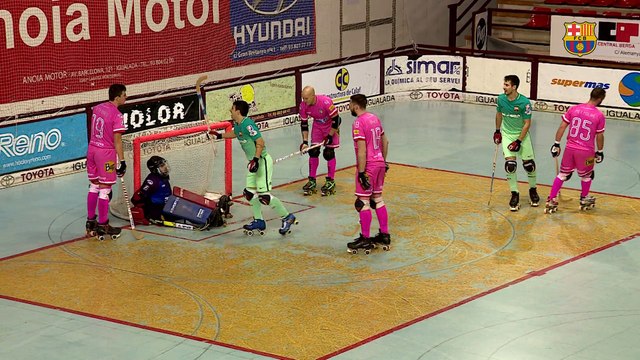 [HIGHLIGHTS] HOQUEI PATINS (OK Liga): Igualada - FC Barcelona Lassa (0-4)
