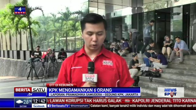 OTT KPK di Dinas Pariwisata Kebumen Berdasarkan Laporan Masyarakat
