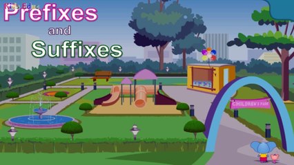 Prefixes and Suffixes - English Grammar, Fun & Educational Game for Children, Grade 2 !