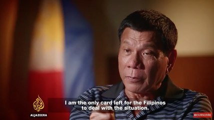 President Rodrigo Duterte Full Interview with AlJazeera