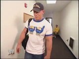 Brock Lesnar Speaks To John Cena Backstage WWE SmackDown 30 10 2003