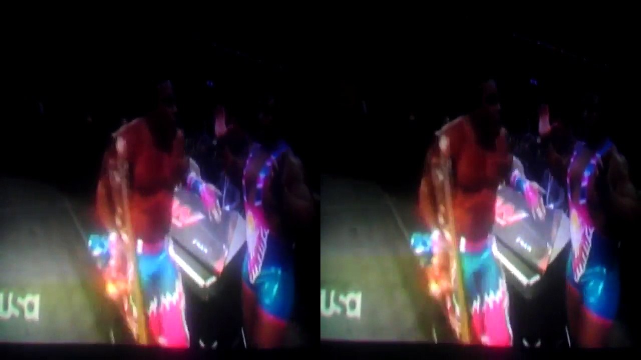 WWE- raw Dec.28.15 sin cara vs big e