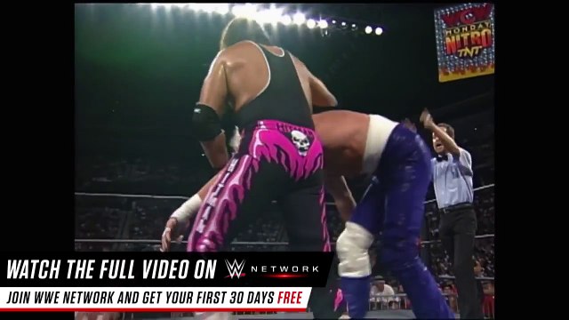 Bret Hart vs Diamond Dallas Page U S Title Match WCW Monday Nitro, July 20, 1998 injected