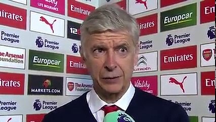 Arsene Wenger Post Match Interview Arsenal 3-2 Swansea City