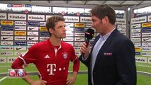 Thomas Müller post-match interview – Eintracht Frankfurt v Bayern München 2016_17