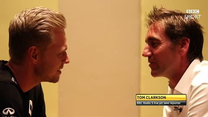 BBC Sport: Up close & personal with Kevin Magnussen (2016 Japanese Grand Prix)