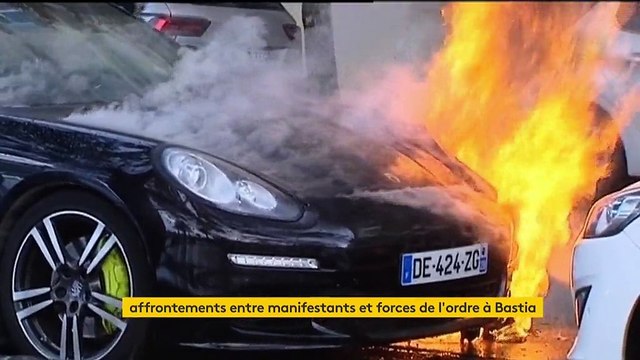 Bastia : comment une manifestation de soutien à de jeunes nationalistes corses a dégénéré