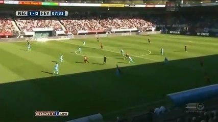 Mohamed Rayhi Goal - Nijmegen 1 - 0 Feyenoord 16.10.2016