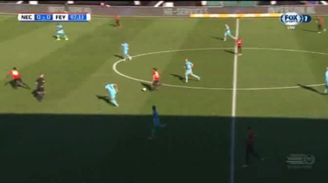 Mohamed Rayhi Goal HD - NEC Nijmegen 1-0 Feyenoord 16.10.2016 HD