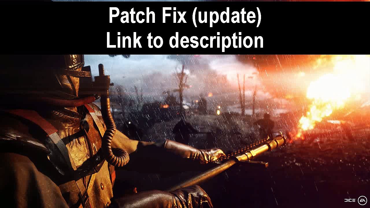 Fix graphic lagslow fps in battlefield 1 pc