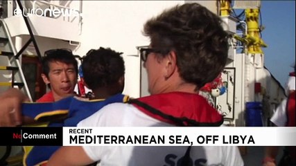 Italy: On board with migrants