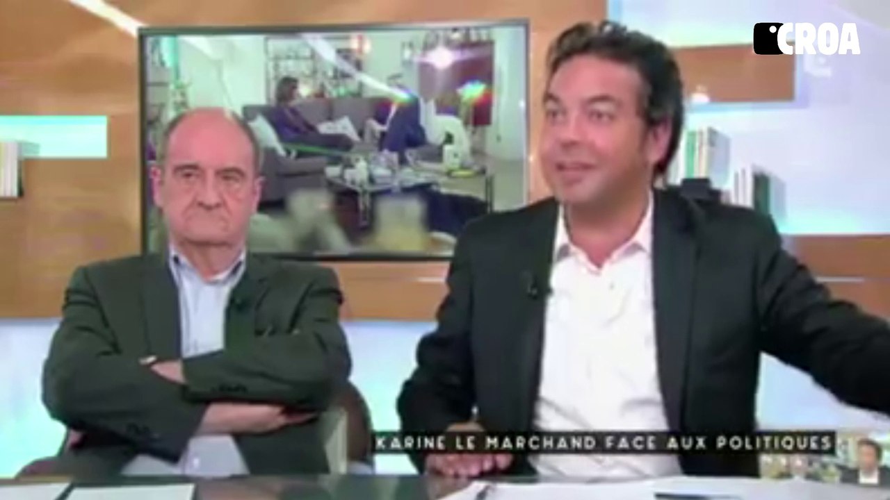 Patrick Cohen, le flic de la pensée attaque Karine Le Marchand