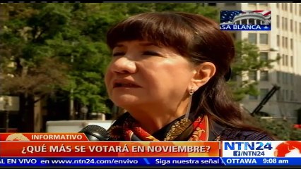 ¿Qué más elegirán los ciudadanos estadounidenses en las elecciones del 8 de noviembre?