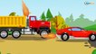 Street Vehicles for Kids. Cars and Trucks. The Tow truck with Sports car Transport. Kids Cartoon