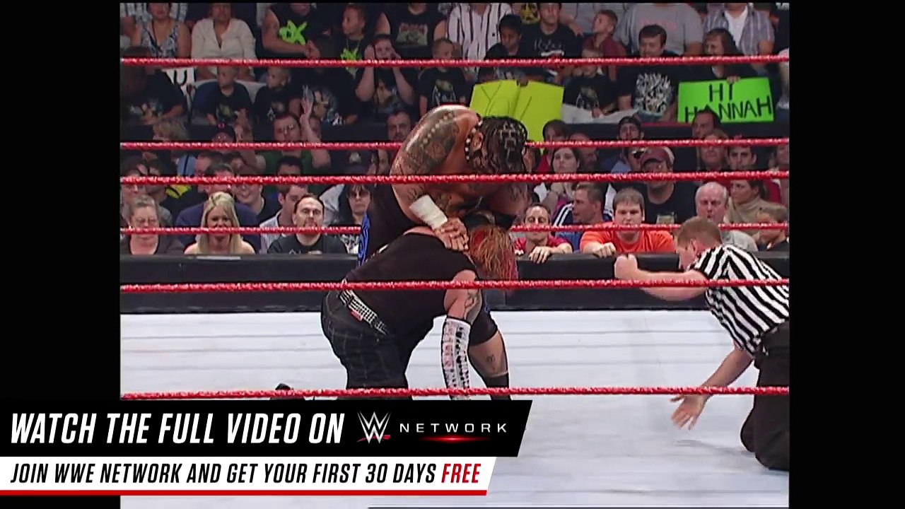 Intercontinental Champion Umaga vs. Jeff Hardy: Raw, Sept. 3, 2007 on WWE Network