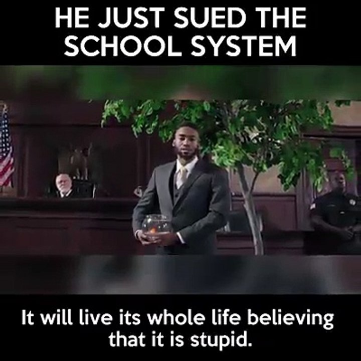 He Just Sued School System