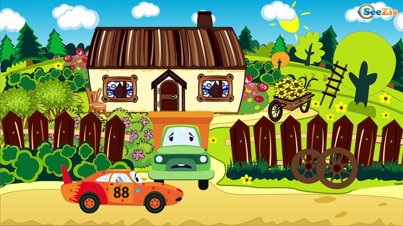 Camión - Coches de carreras para niños - Carritos para niños - Videos para niños