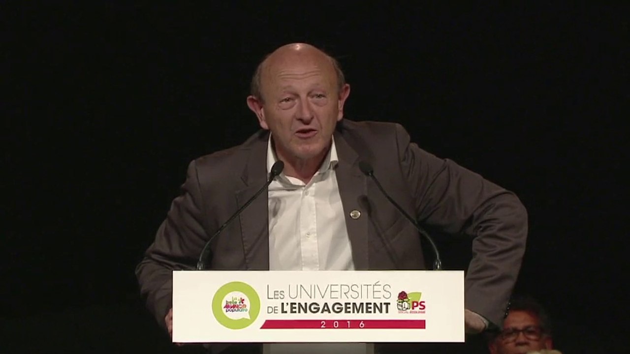 Intervention de Jean-Luc Bennahmias - Université de l'Engagement de Marseille