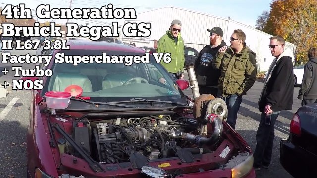 Buick Regal GS Supercharged + Turbocharged + NOS = VALHALLA