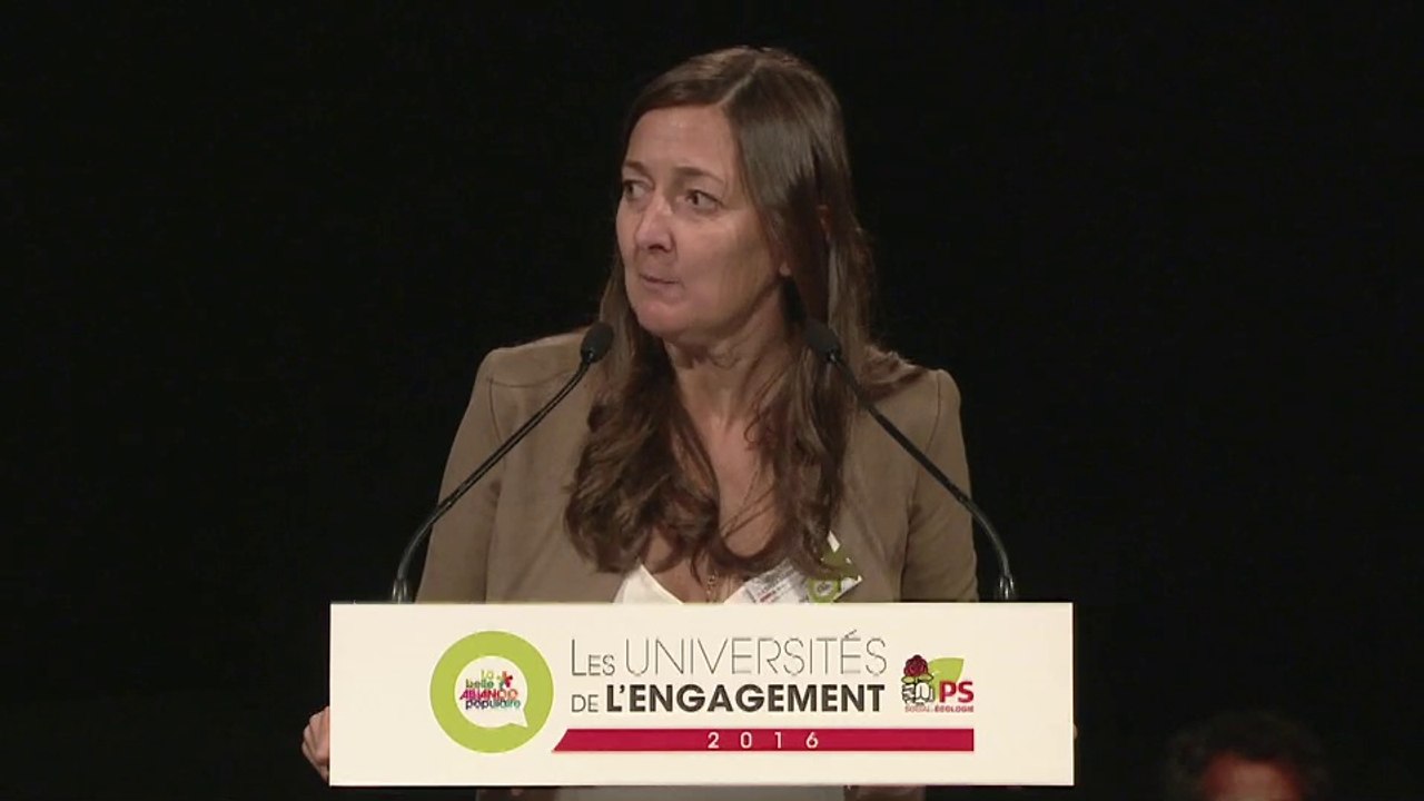 Intervention de Karine Berger - Université de l'Engagement de Marseille