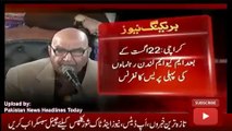 ary News Headlines 16 October 2016, PTI Leader Imran Ismaeel Views on MQM London Press Conference
