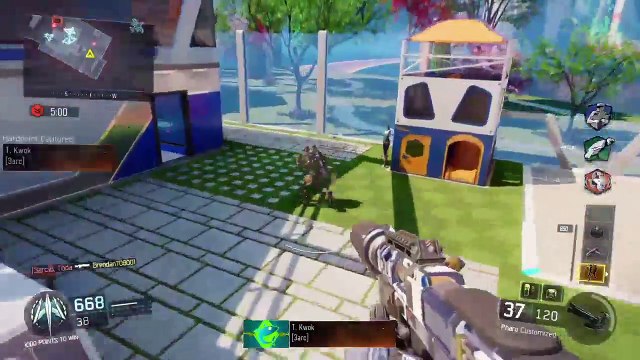 1000 Point Hardpoint: Pharo Goes Wild Again | Hardened Bots [Call of Duty: Black Ops 3] (3)