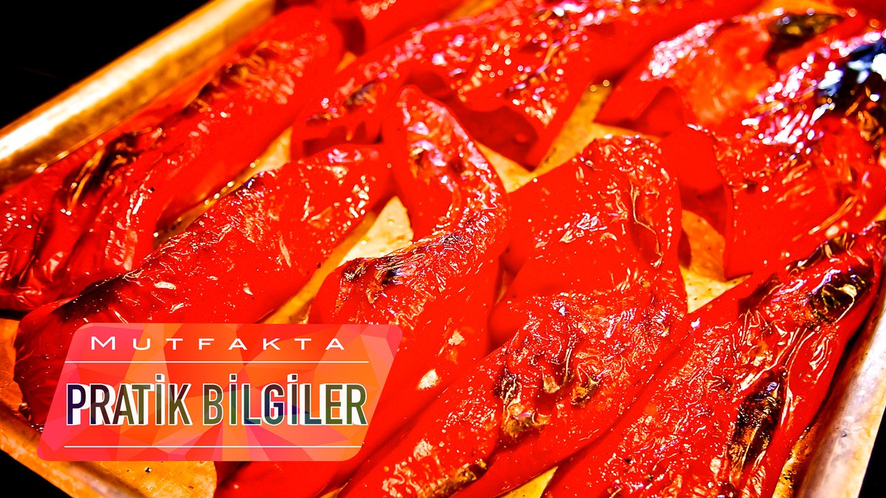 Kırmızı Biber Nasıl Közlenir? | Fırında Kırmızı Biber Nasıl Közlenir?
