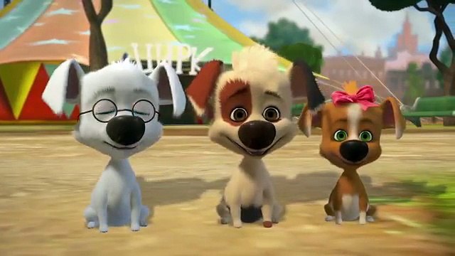 Белка и Стрелка - Озорная семейка - Ловкость лап - Детские мультики