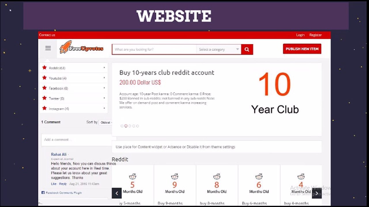 buy Reddit accounts