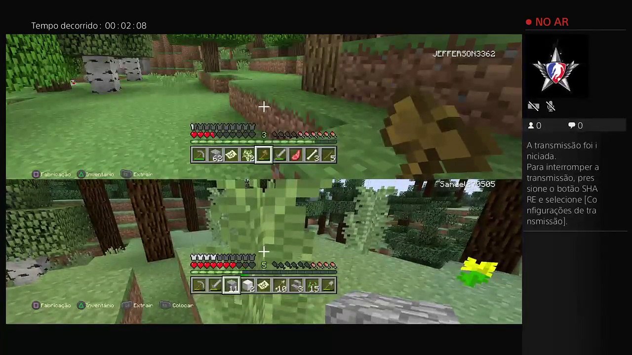 Jogando Minecraft (3)