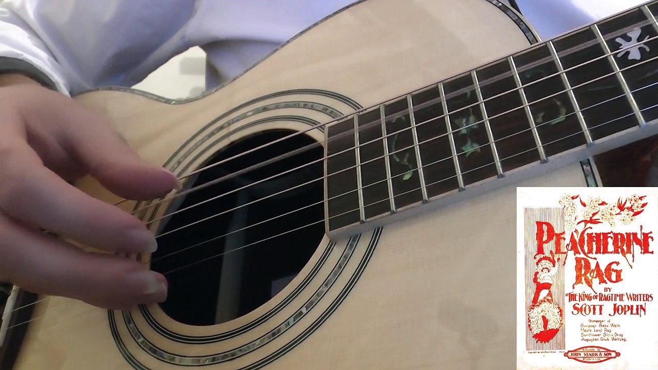 Rhythm guitar : Peacherine Rag (Scott Joplin, 1901)
