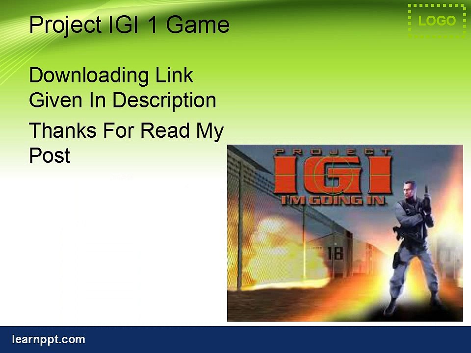 Project IGI 1 Game