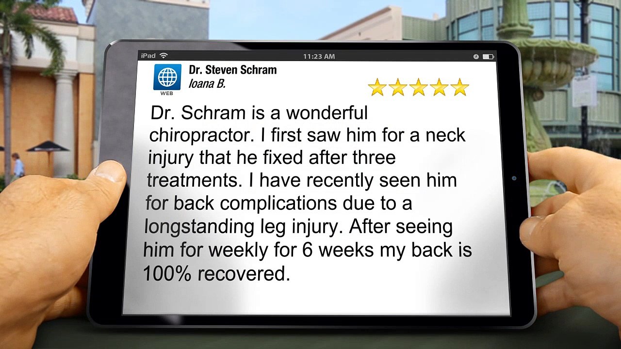 Dr. Steven Schram New York  Exceptional 5 Star Review by Ioana B.