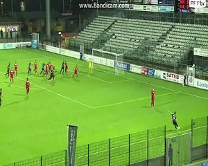 But Quentin Lacour Quevilly-Rouen - CA Bastia (1-2)