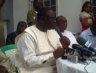 Quand Macky Sall prenait la défense de Barthélémy Dias - vidéo Dailymotion